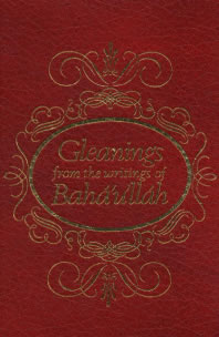 Gleanings of the Writings of Baha'u'llah book cover